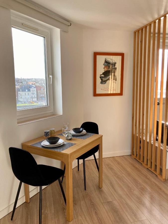 La Belle Vue Appartement 2 Personnes Vue Port Dieppe Luaran gambar