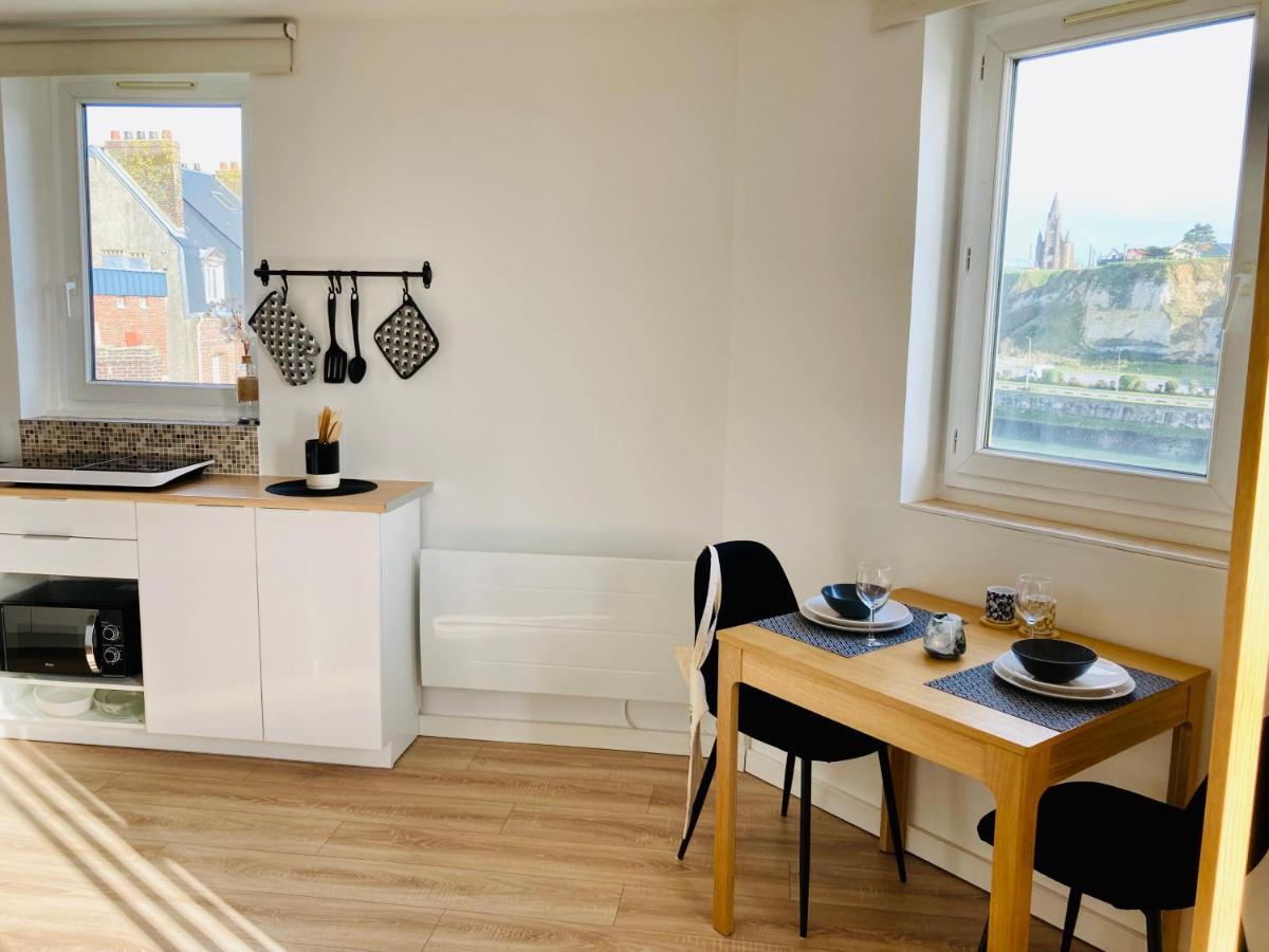 La Belle Vue Appartement 2 Personnes Vue Port Dieppe Luaran gambar